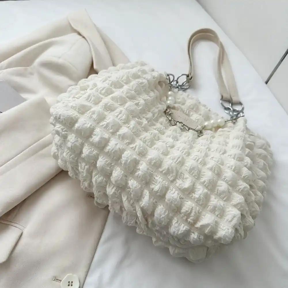 Bubble Textured Tote Bag - MODALIFE