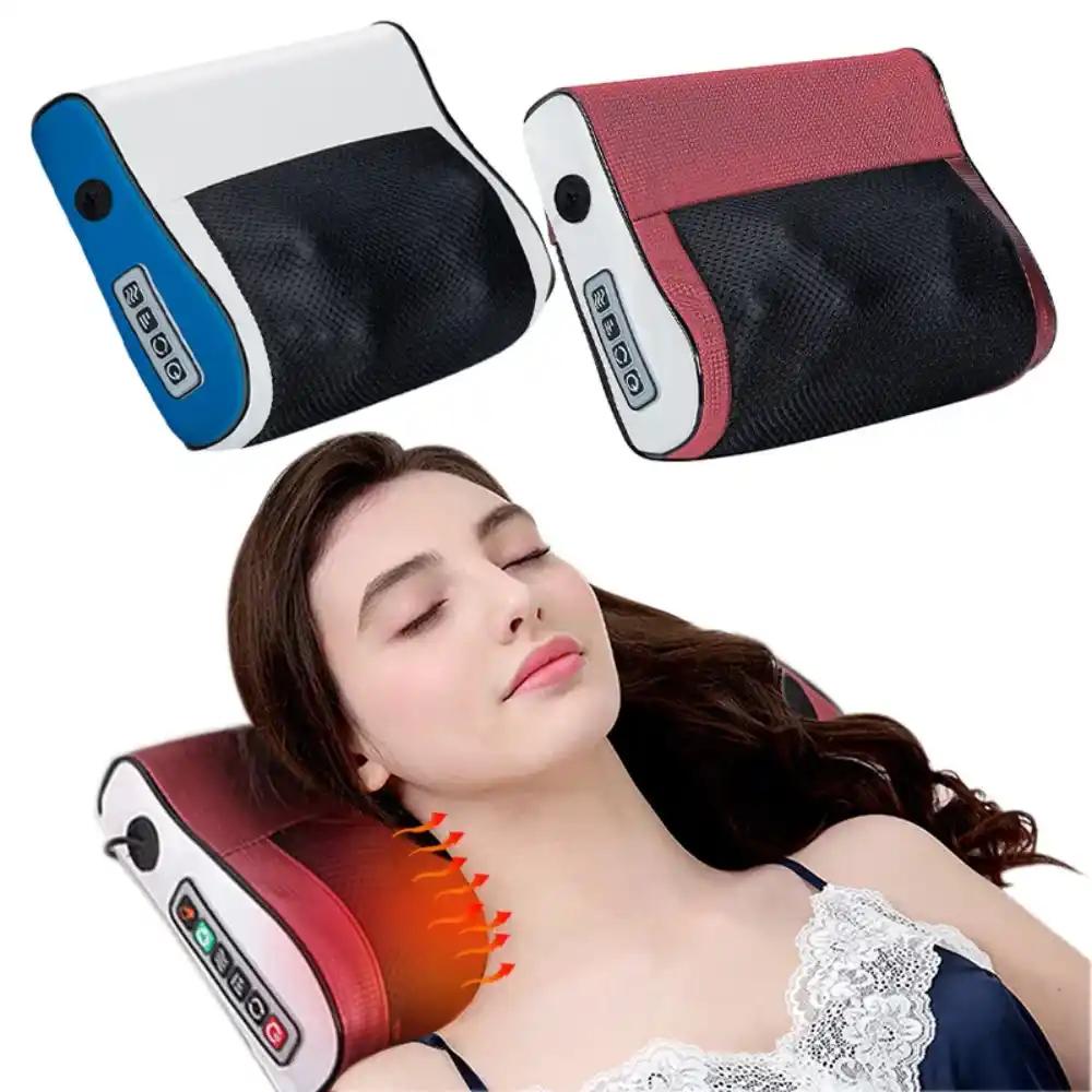 4 Key Smart Cervical Neck Shoulder Electric Waist Back Shiatsu Massage Pillow Heated Car Seat Massage Neck and Shoulder Massager - MODALIFE