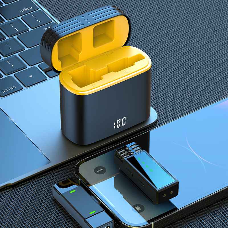 J68 One to One Wireless Collar Microphone Live Video Clear Reception Wireless Mini Microphone - MODALIFE