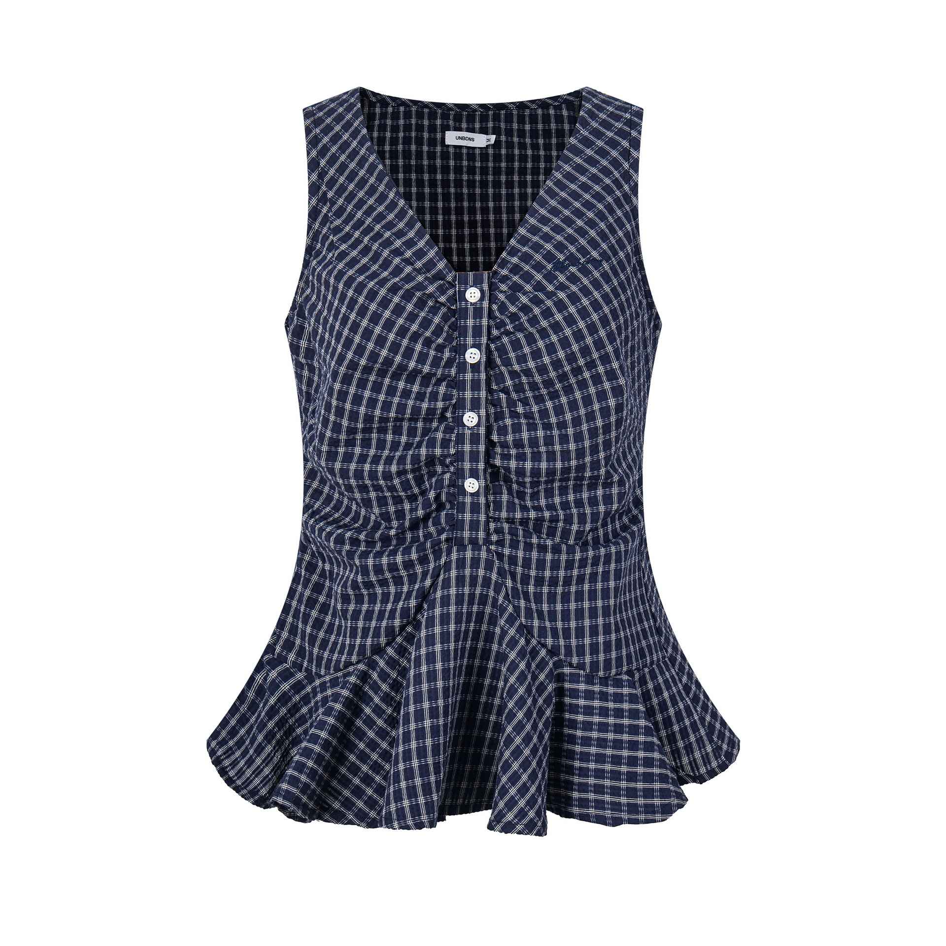 Women's Twisted Knit Detail Fitted V-Neck Casual Short Sleeve Solid Color Minimalist T-Shirt - MODALIFE