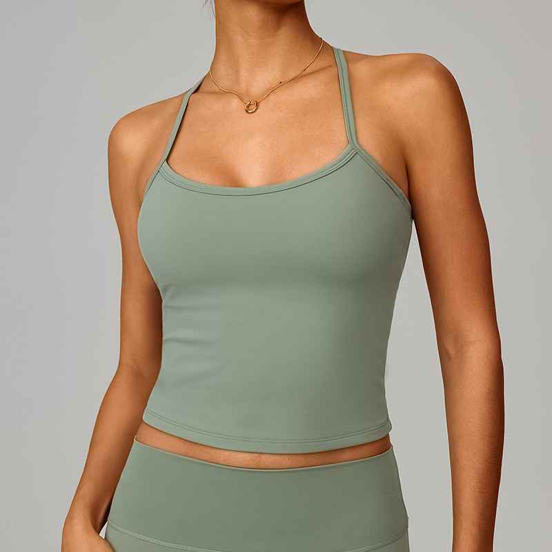 Beautiful back yoga vest quick drying fitness top - MODALIFE