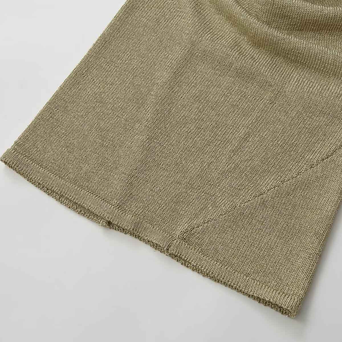 Metal wire casual knitted halter top - MODALIFE