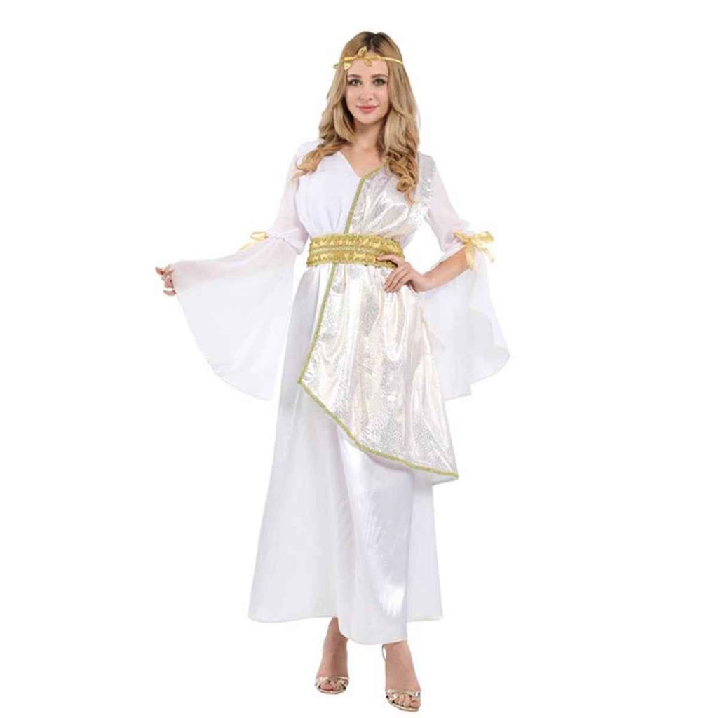 Halloween Adult Women's Costume Cosplay Sexy Greek Goddess Egyptian Queen Cleopatra Athena Queen - MODALIFE