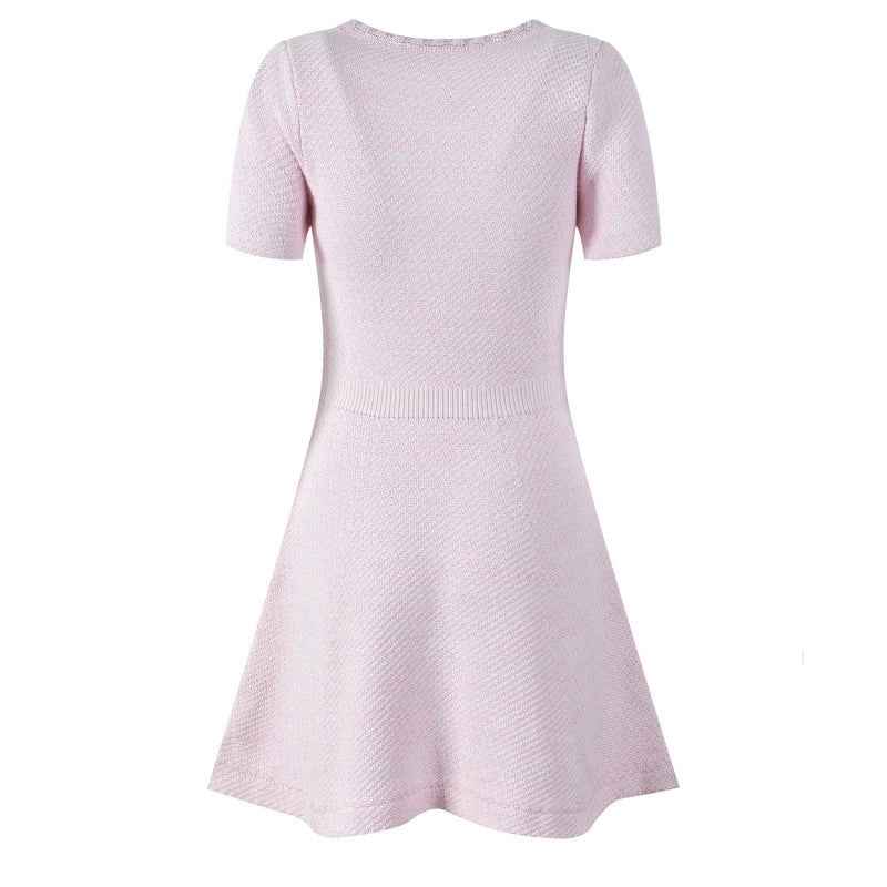 V-neck short dress - MODALIFE