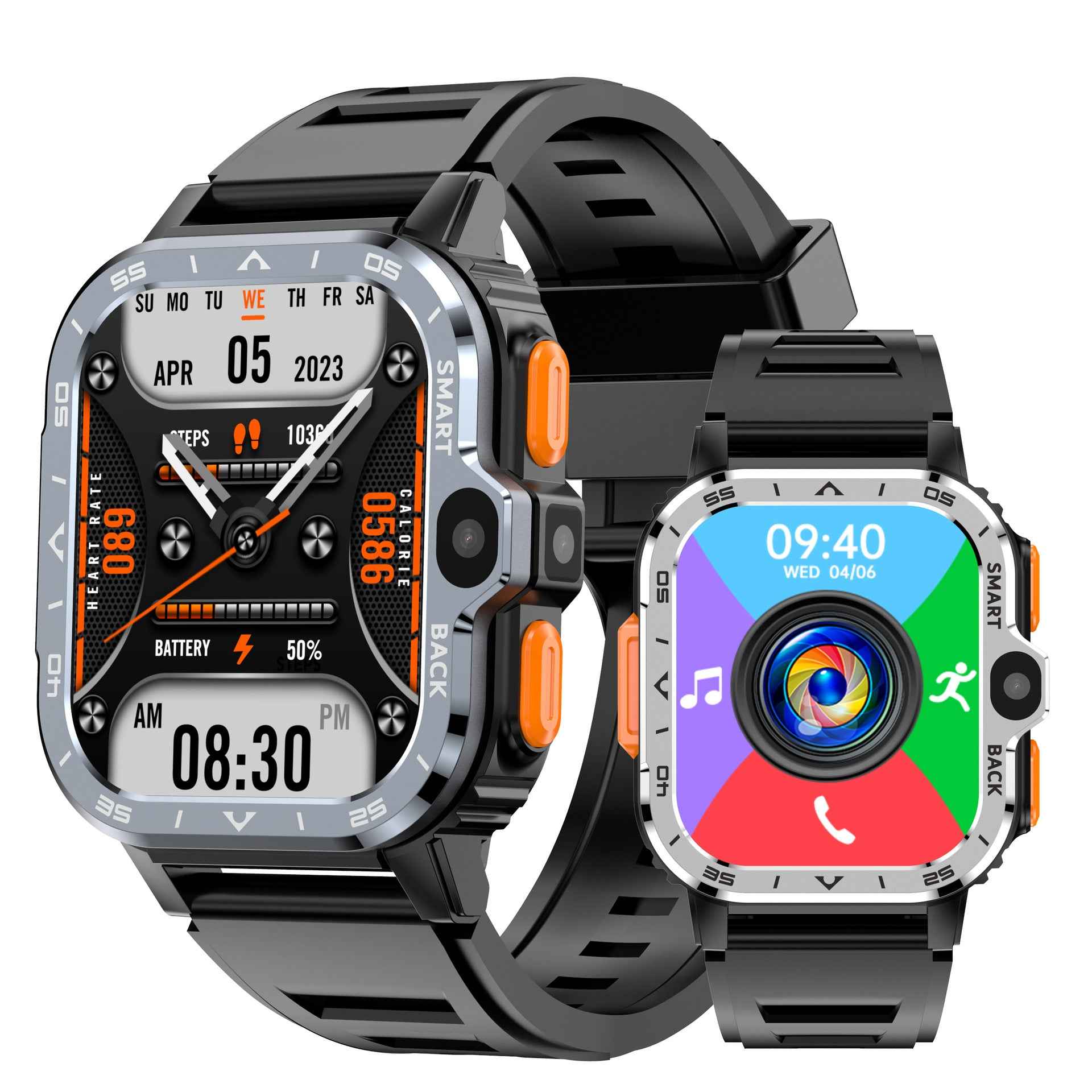Smart Watch 5G Full Network SIM Card Google Store APP Download Video Photography Sports - MODALIFE