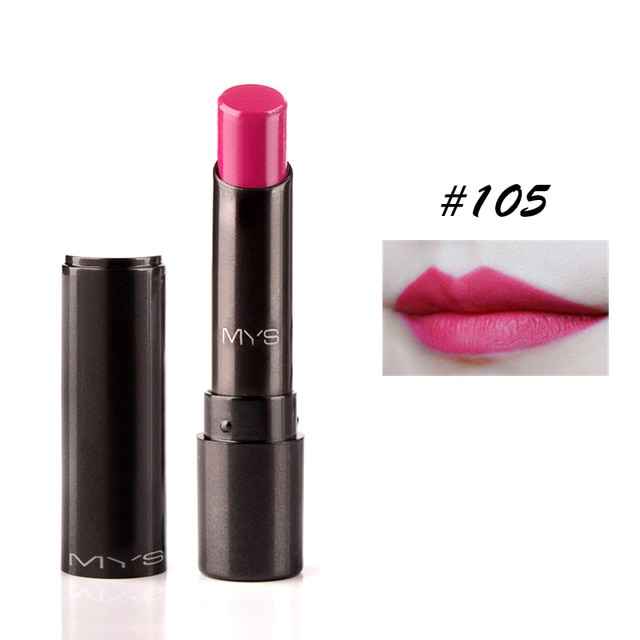 MYS Brand Beauty Matte Lipstick Long Lasting Tint Lips Cosmetics Lipgloss Maquiagem Makeup Red Batom - MODALIFE