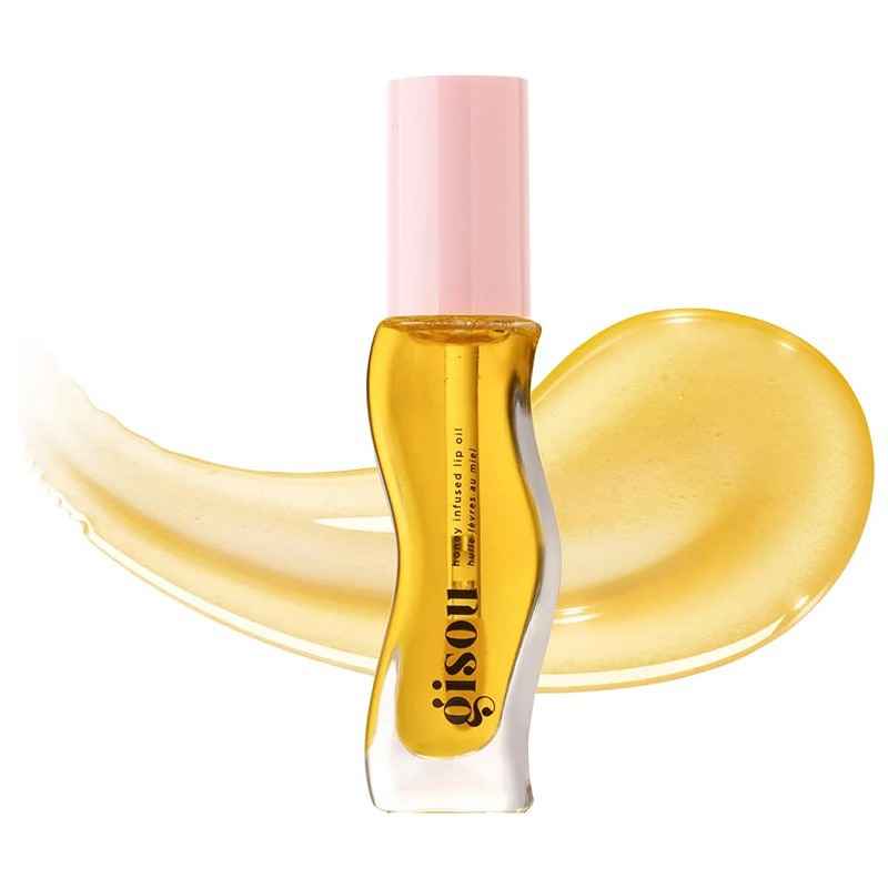 Hydrating Lip Oil Gloss Honey Gold 6-in-1 Moisturizing Lip Care - MODALIFE