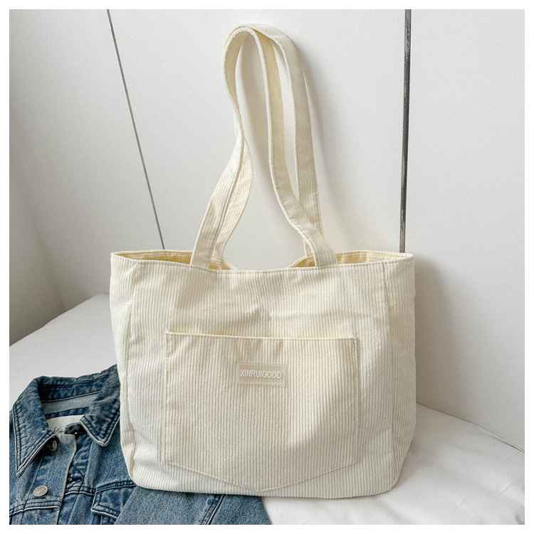 Corduroy shoulder crossbody bag - MODALIFE
