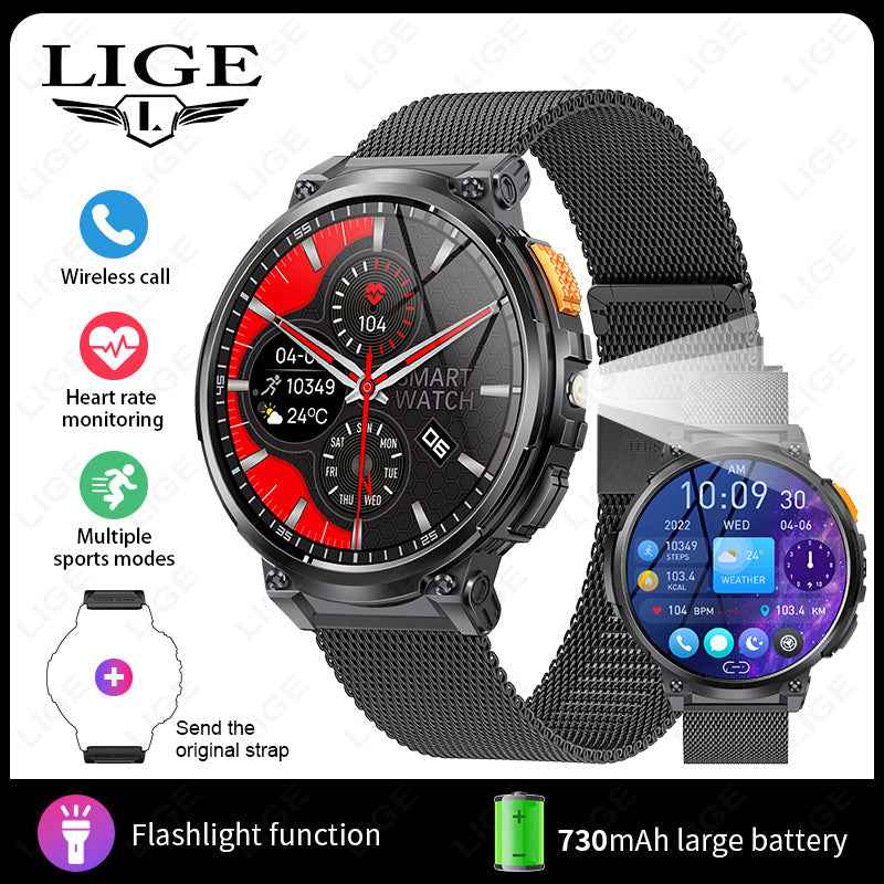 K66 Outdoor Sports with Flashlight Smart Watch for Men - MODALIFE