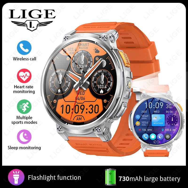 K66 Outdoor Sports with Flashlight Smart Watch for Men - MODALIFE
