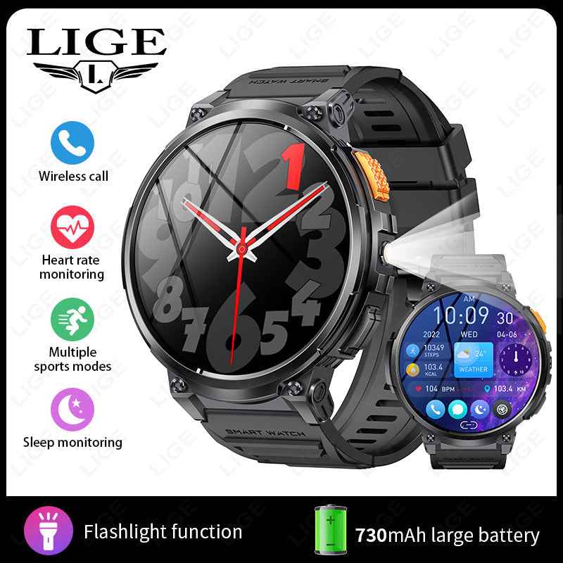K66 Outdoor Sports with Flashlight Smart Watch for Men - MODALIFE